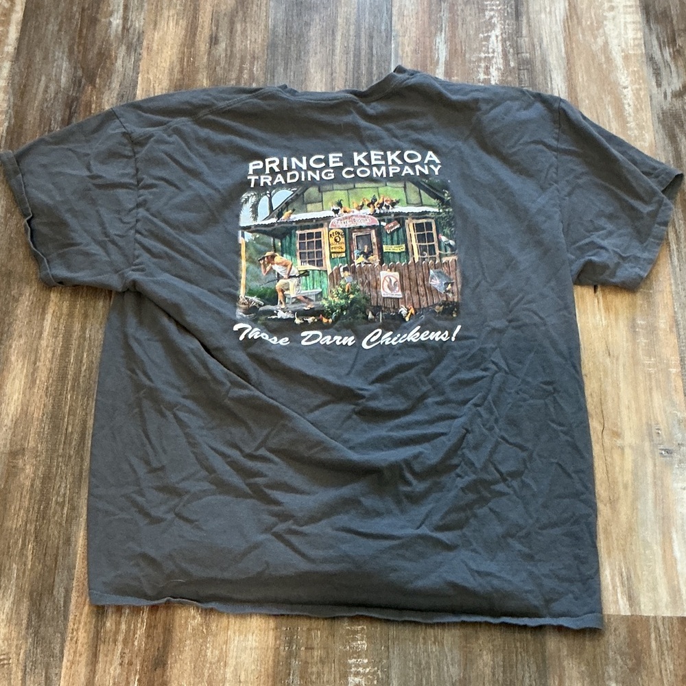 Hawaii Graphic Tee - Dark Gray